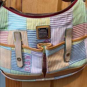 Dooney & Bourke Multicolor Striped Shoulder Bag
